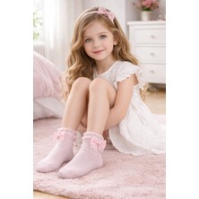 Gigi Giyim Fiyonklu Kız Çocuk Soket Çorap