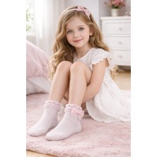 Gigi Giyim Fiyonklu Kız Çocuk Soket Çorap