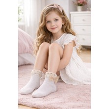 Gigi Giyim Fiyonklu Kız Çocuk Soket Çorap