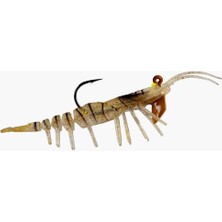 Özbience Teke Baby 55 Silikon Karides TKJ-102 Sun Shrimp, Sağlıklı ve Eğlenceli Oyun Arkadaşı