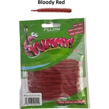 Özbience 7cm Yumuşak Silikon Sandworm, Eğlenceli ve Renkli Balıkçı Yemi