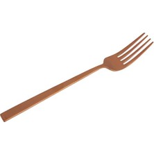 Hepta Collection Mat Bakır Yemek Çatalı 6 Adet