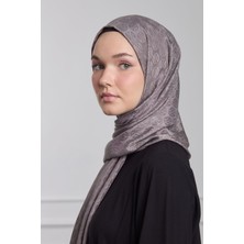 Maq Design Shine Silky Jakarlı Şal
