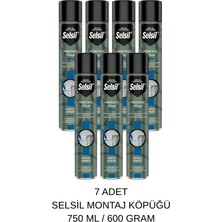 Selsil Montaj Köpüğü 750 ml / 600 Gram 7 Adet