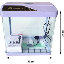 Tıanbao LN-320 Akvaryum 32 cm