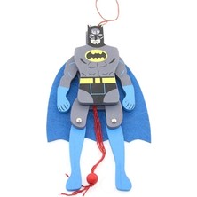 Najmaddin Ahşap Sallanan Batman Figürü