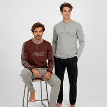 Bonbon Erkek Pamuklu 2 Adet 2'li Pijama Takımı BB2228