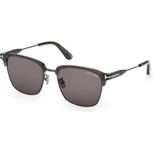 Tom Ford (FT1242-K 57A) 56 | Unisex Gri Güneş Gözlüğü