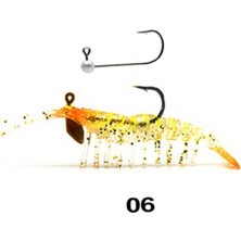 Özbience Canlı Karides Silikon Yem, 7.5 Cm, 7.2 G, Balıkçılık Için Mükemmel Seçim