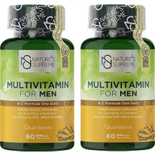 Nature's Supreme Multivitamin For Men 60 Kapsül 2 Adet