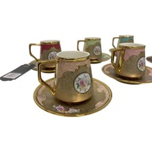 Acar SHP-08263 Stellan Karışık 6'lı Kahve Fincan Takımı