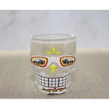 Najmaddin Istanbul Temalı Cam Kurukafa Shot Bardak