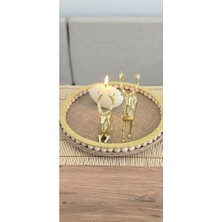 Muja Dec Dekoratif Ahşap Sunum Tepsisi