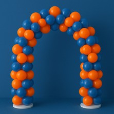 Balonsan Balon Seti 60 Adet ( Turuncu-Koyu Mavi)