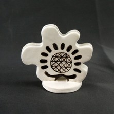 Özel Birşey Geleneksel Desenli Fotoğraf & Kart Tutucu – El Yapımı Seramik