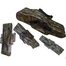 Özbience 3 Göz Olta Kamış Çantası, Makinayı Sökmeden 6 Olta Sığar, 140 cm