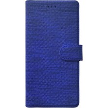 Adige Samsung Galaxy S25 Fe Kılıf Cüzdan Kapaklı Kartlıklı Standlı Kumaş