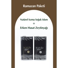 Kozoliv Soğuk Sıkım Natürel Sızma Zeytinyağı 1 Lt + Erken Hasat Soğuk Sıkım Zeytinyağı 1 Lt