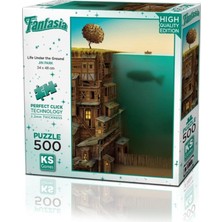 Line 20045 Yer Altında Yaşam 500 Parça Puzzle - Puzzle Güvenli
