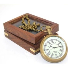 Najmaddin Ahşap Kutulu Köstekli Saat Model 3