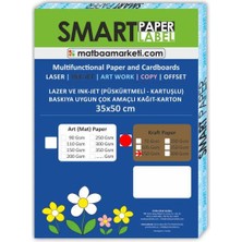 Smart Paper Label Kraft Kağıt 150 Gr 35x50 - 100 Adet