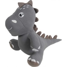 Line Dino Peluş Oyuncak Gri 40 cm Güvenli