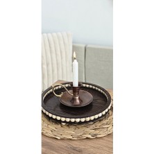 Muja Dec Dekoratif Ahşap Sunum Tepsisi