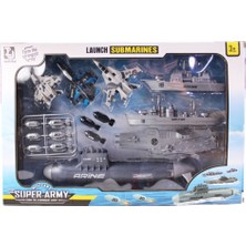 Line KZL-T074 Denizaltılı Savaş Oyun Seti -Kızılkaya Oyuncak Güvenli