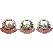 Najmaddin Istanbul Temalı Metal Magnet Model 4