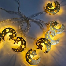 Sb Shopping Dekoratif Ramazan LED Işık 2 Metre Gold Metal