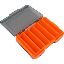 Özbience Çift Taraflı Lrf Yem Kutusu 85MM, Dayanıklı ve Pratik Turuncu Tasarım