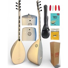 Sazhane Kısa Sap Jack Girişli Beyaz Melek Bağlama Seti