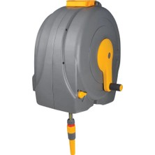 Hozelock 101620H Duvara Monte 30 M Hortumlu Hızlı Manuel Geri Sarmalı Hortum Toplama Makara Seti