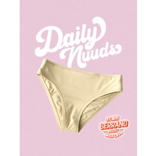 Daily Nuuds Gunluk Kesim Kadin Ic Camasiri (Xs-Xl Tek Beden) - Bej