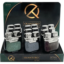 Quantoro MGM04-21 Spark Jet Çakmak 9'lu Stant