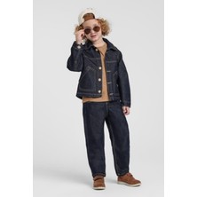 Jacklions Erkek Bebek 1-5 Yaş Jogger Denim Pantolon Lacivert