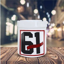 Hediyara 61 Chanyeol Yazı Baskılı Küllük Seramik Kül Tablası-36951