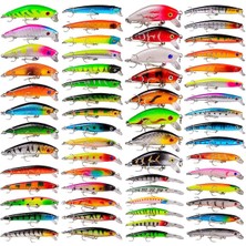 Özbience 59 Parçalık Minnow Crankbait ve Swimbait Olta Seti Balık Takımı
