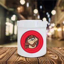 Hediyara Tazmanya Canavarı Baskılı Seramik Küllük