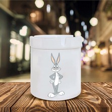 Hediyara Bugs Bunny Baskılı Seramik Küllük