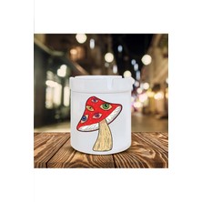 Hediyara Mantar Temalı Seramik Küllük