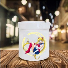 Hediyara Sailor Moon Baskılı Seramik Küllük
