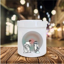 Hediyara Star Wars Baskılı Seramik Küllük