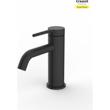 Creavit Vasa Lavabo Armatürü Mat Siyah