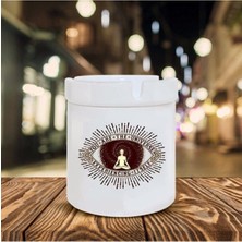 Hediyara You Are The Universe Baskılı Seramik Kokusuz Küllük Hediyelik Ne Hediye Alınır