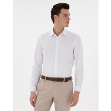 Pierre Cardin Ekstra Slim Klasik Beyaz Gömlek