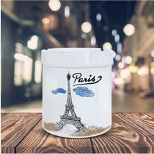 Hediyara Paris Eyfel Kulesi Baskılı Küllük Kül Tablası -107701