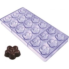 Epinox Pastry Polikarbon Çikolata Kalıbı Çiçek 27.5X13.5 cm (Ccp-13)