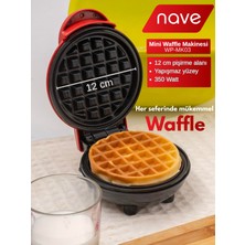Nave WP-MK03 Mini Waffle Makinesi Kırmızı