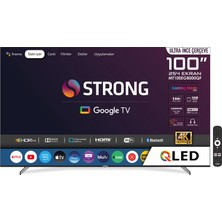 Strong MT100EG8000QF 100’’ 254CM Ekran Frameless QLED 4K Ultra Hd Google Tv